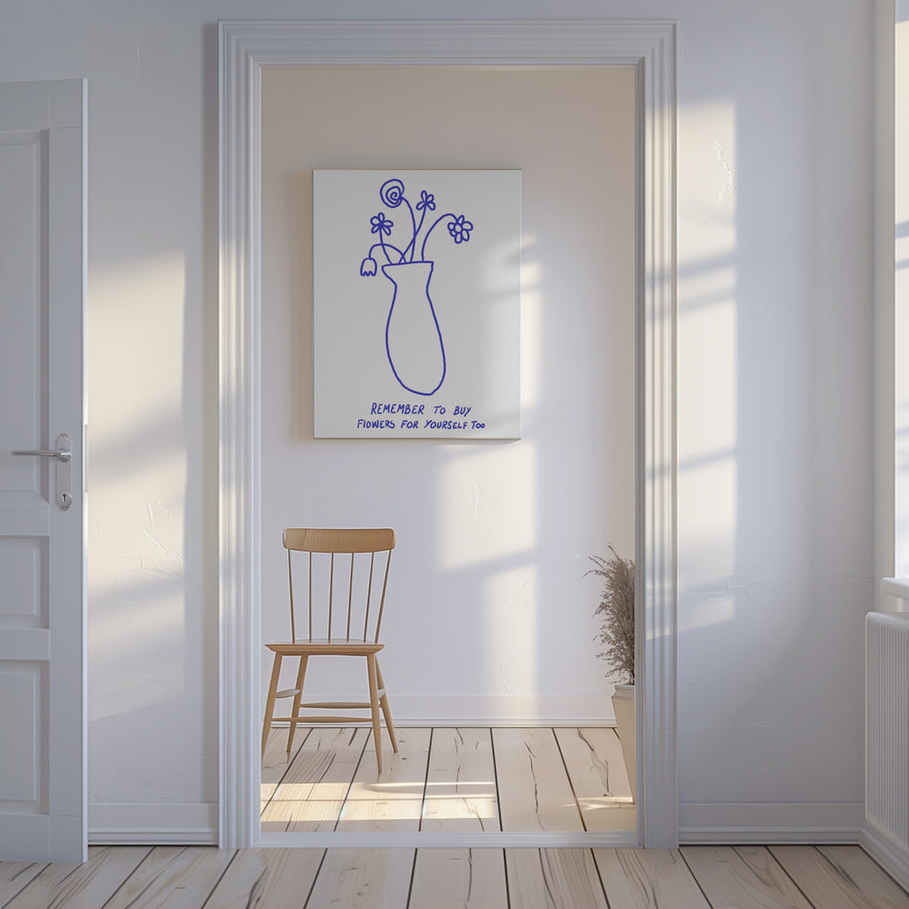 Selbstpflegeblüten | Leinwand