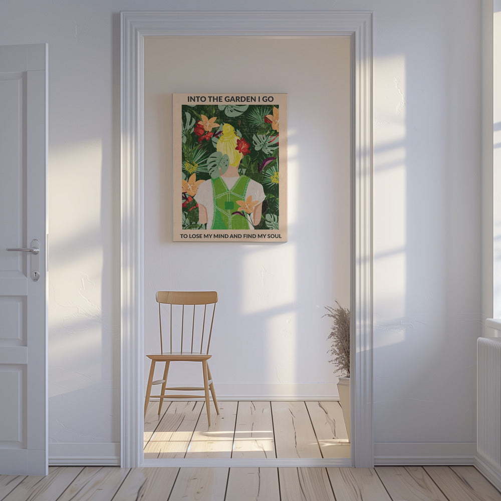 In den Garten (blond) | Leinwand