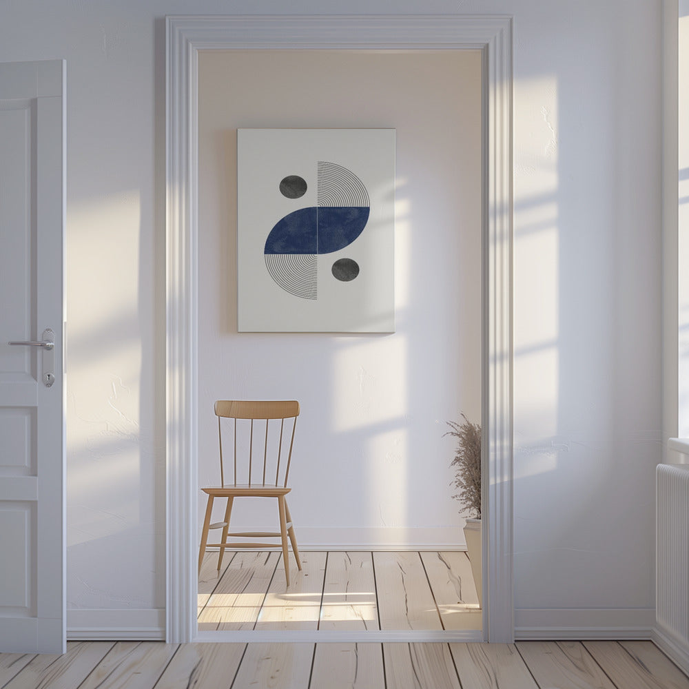 Symmetrische Echos | Leinwand