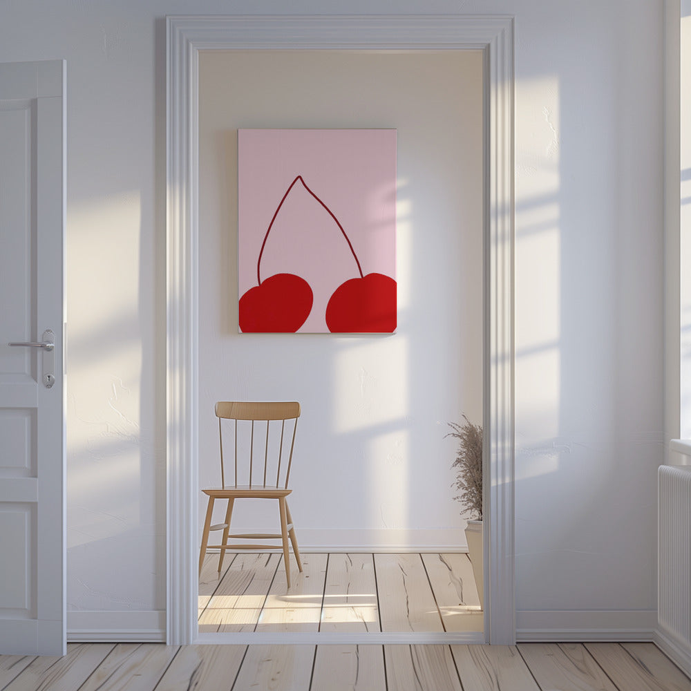 Cherry Duo Delight | Canvas