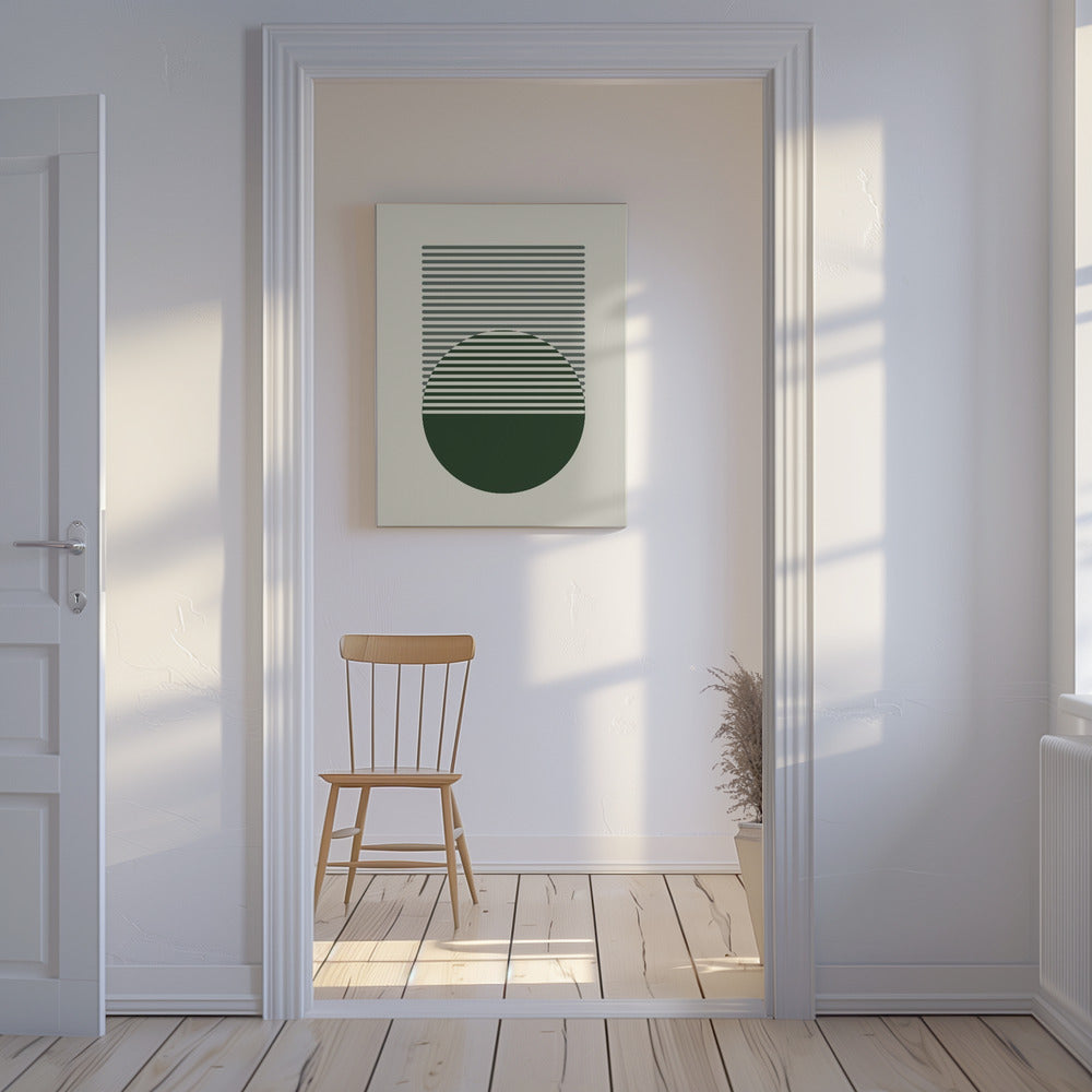 Minimal Abstract Circles I | Canvas
