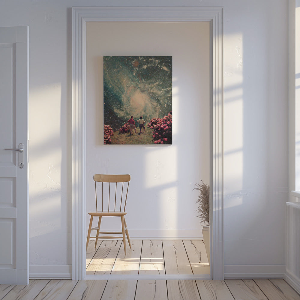 Am Ende wird es Licht geben | Leinwand