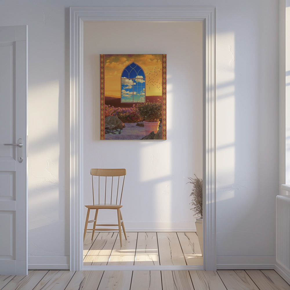 Schwebendes Fenster | Leinwand