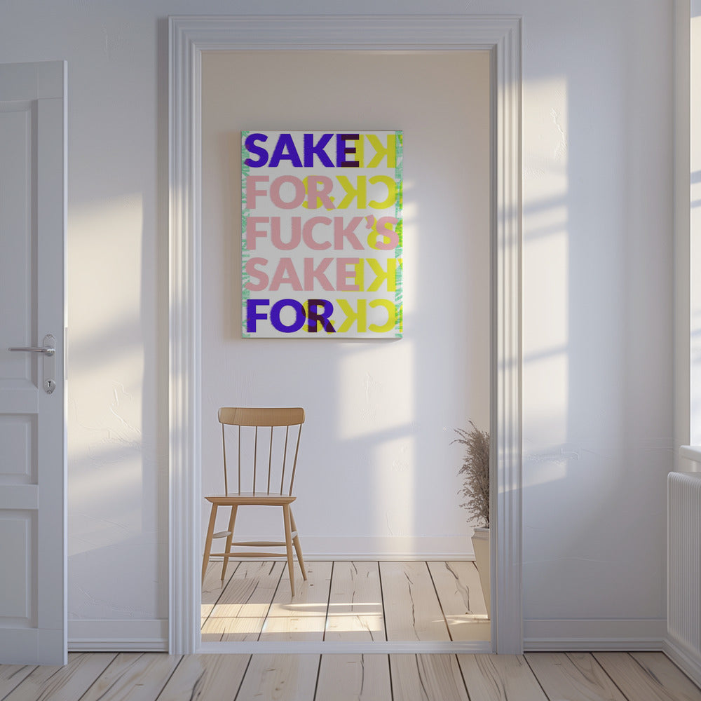 Lebhafte Wiederholung | Leinwand