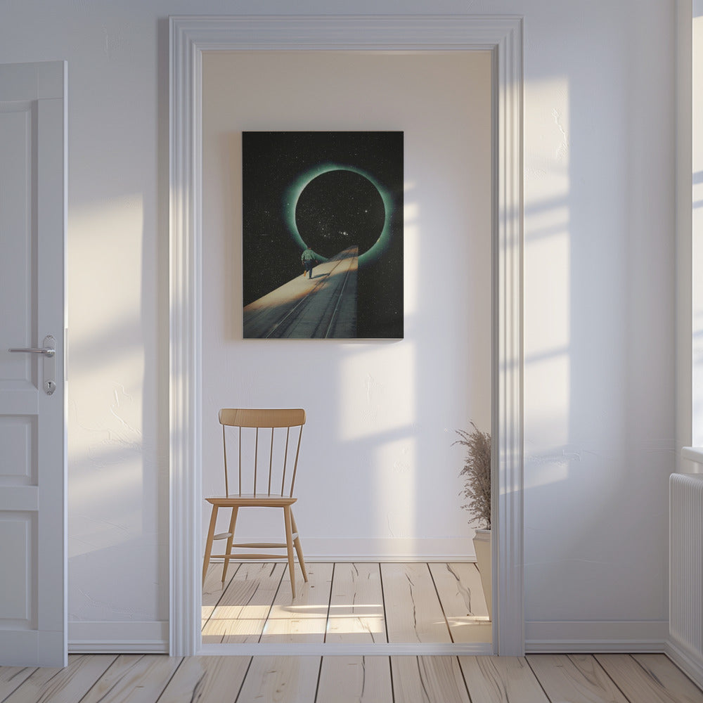 Flucht in die Leere | Leinwand