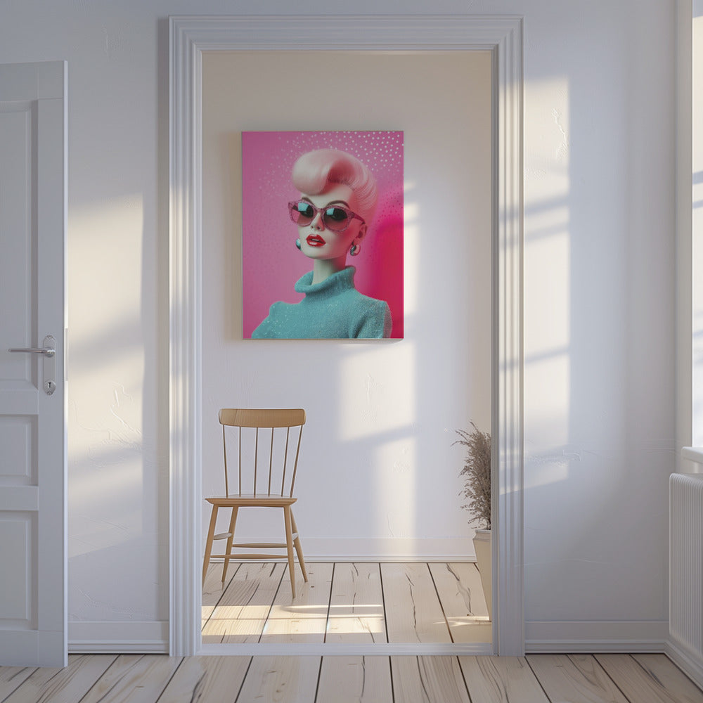 Retro Glamour Glanz | Leinwand