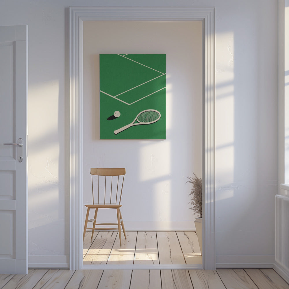 Rosi Feist Lawn Tennis Club | Leinwand
