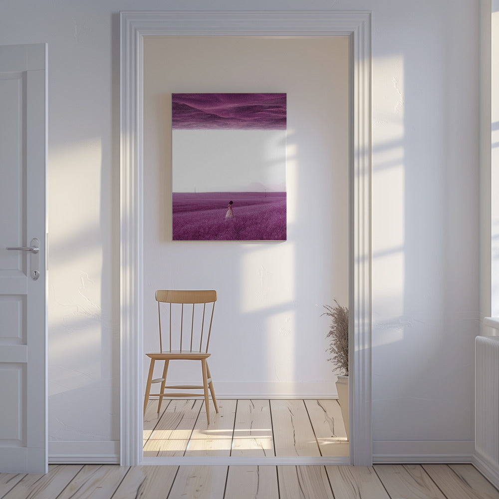 Lila Felder | Leinwand