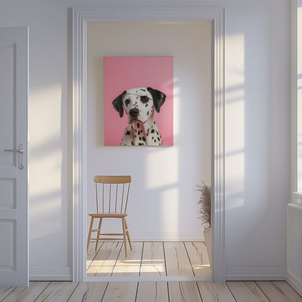 Piratenhund | Leinwand