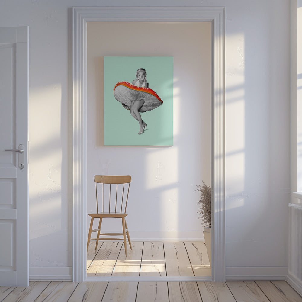 Fröhliches Kleid | Leinwand