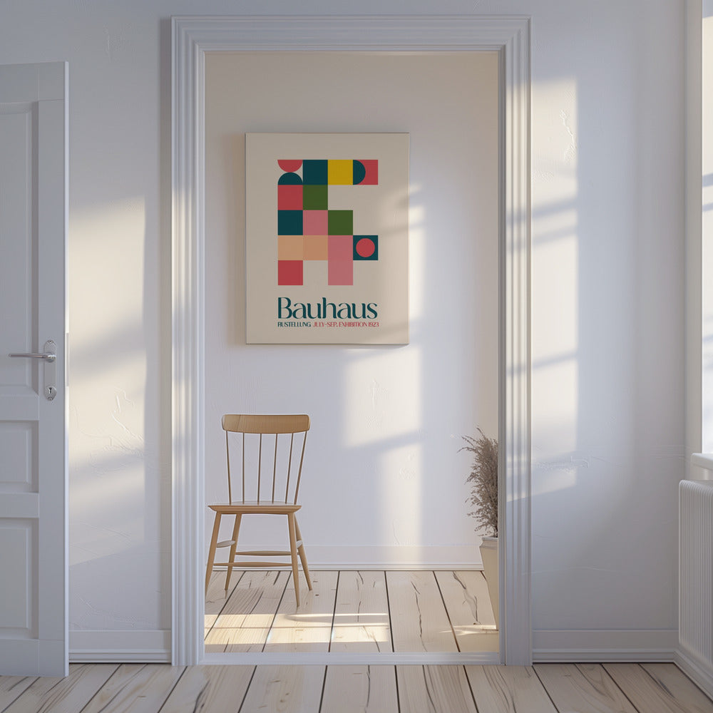 Bauhaus Geometrie | Leinwand