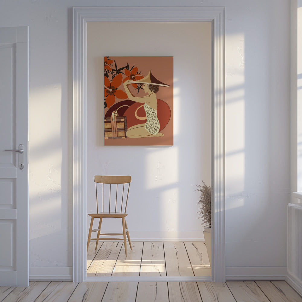 Elegante Reflexion | Leinwand