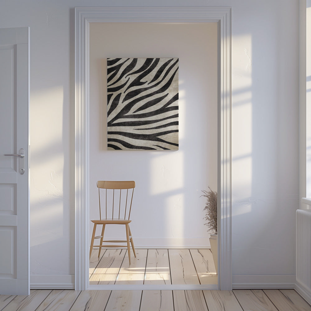 Zebrastreifen Tanz | Leinwand