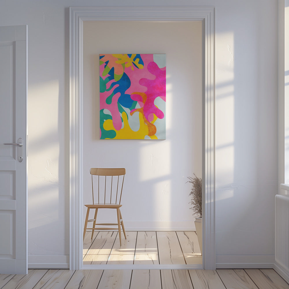 Matisse-inspirierter Ausschnitt | Leinwand