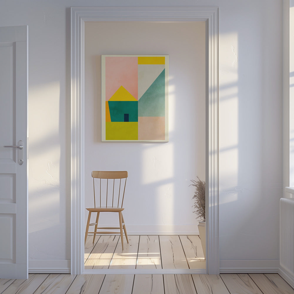 Spaces 3 Haus | Leinwand