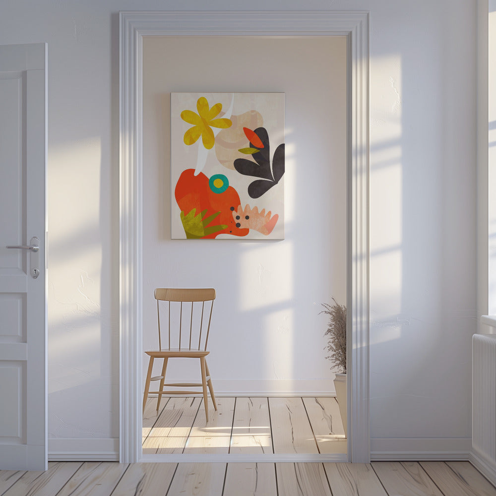 Ausschnitte Bauhaus Kopie | Leinwand