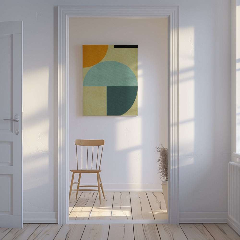 Regenbogen Plus Formen3 | Leinwand