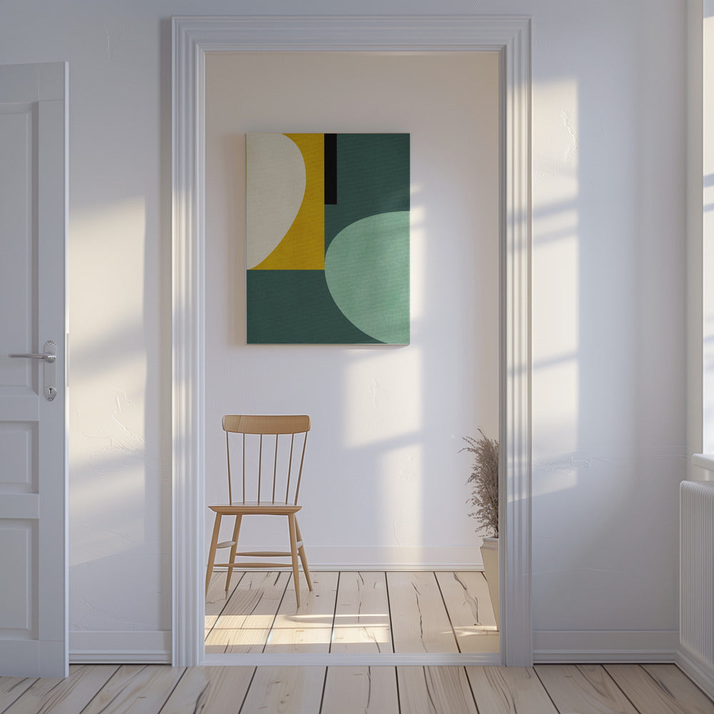 Regenbogen Plus Formen1 | Leinwand