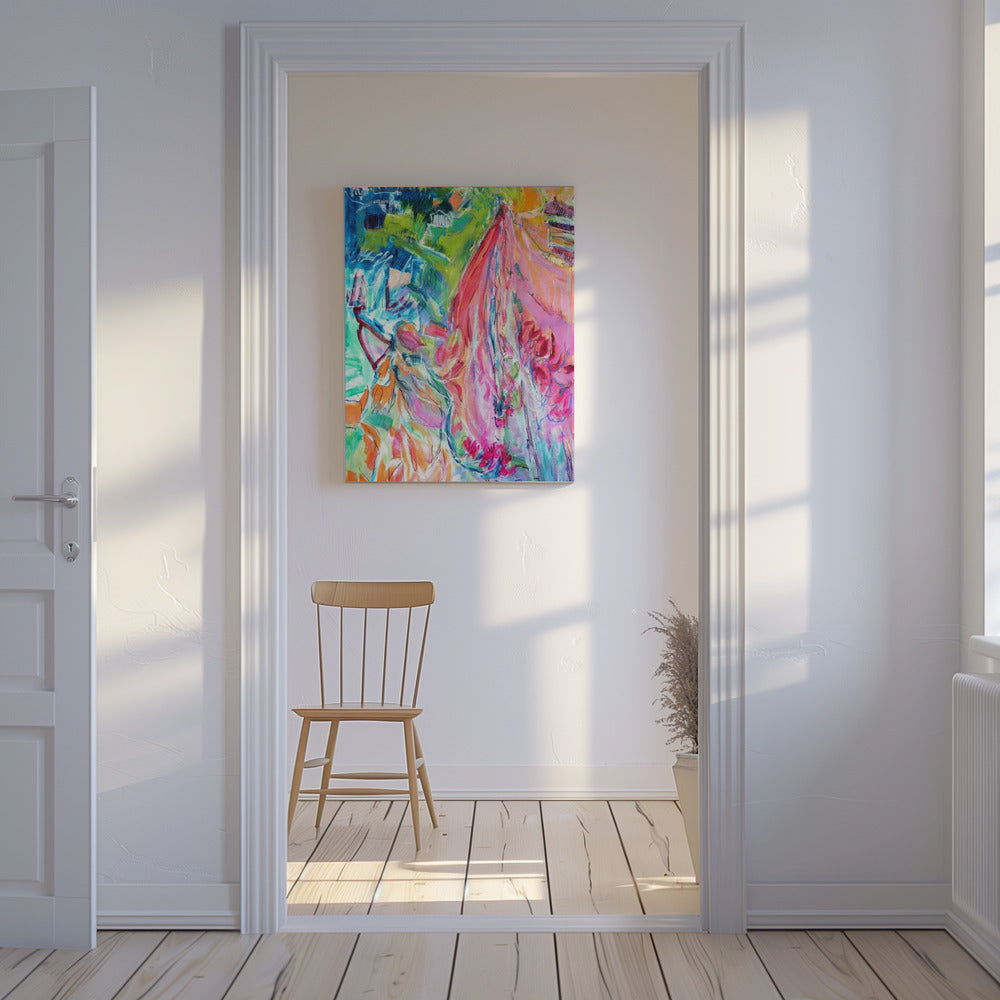Lebendiger Wandteppich | Leinwand