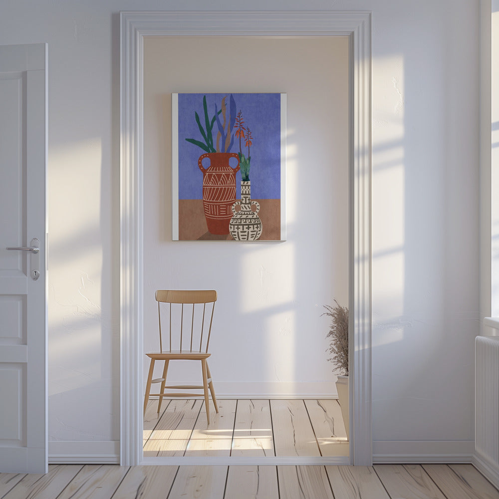 Blumenvase 3ratio 2x3 Druck von Bohonewart | Leinwand
