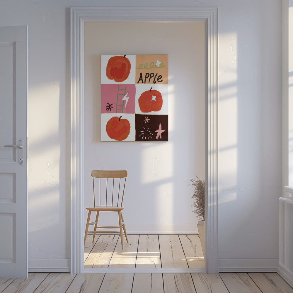 Apple-Poster | Leinwand