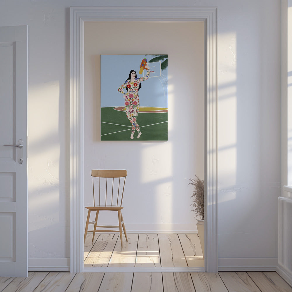 A Yound Daughter of the Hood | Canvas