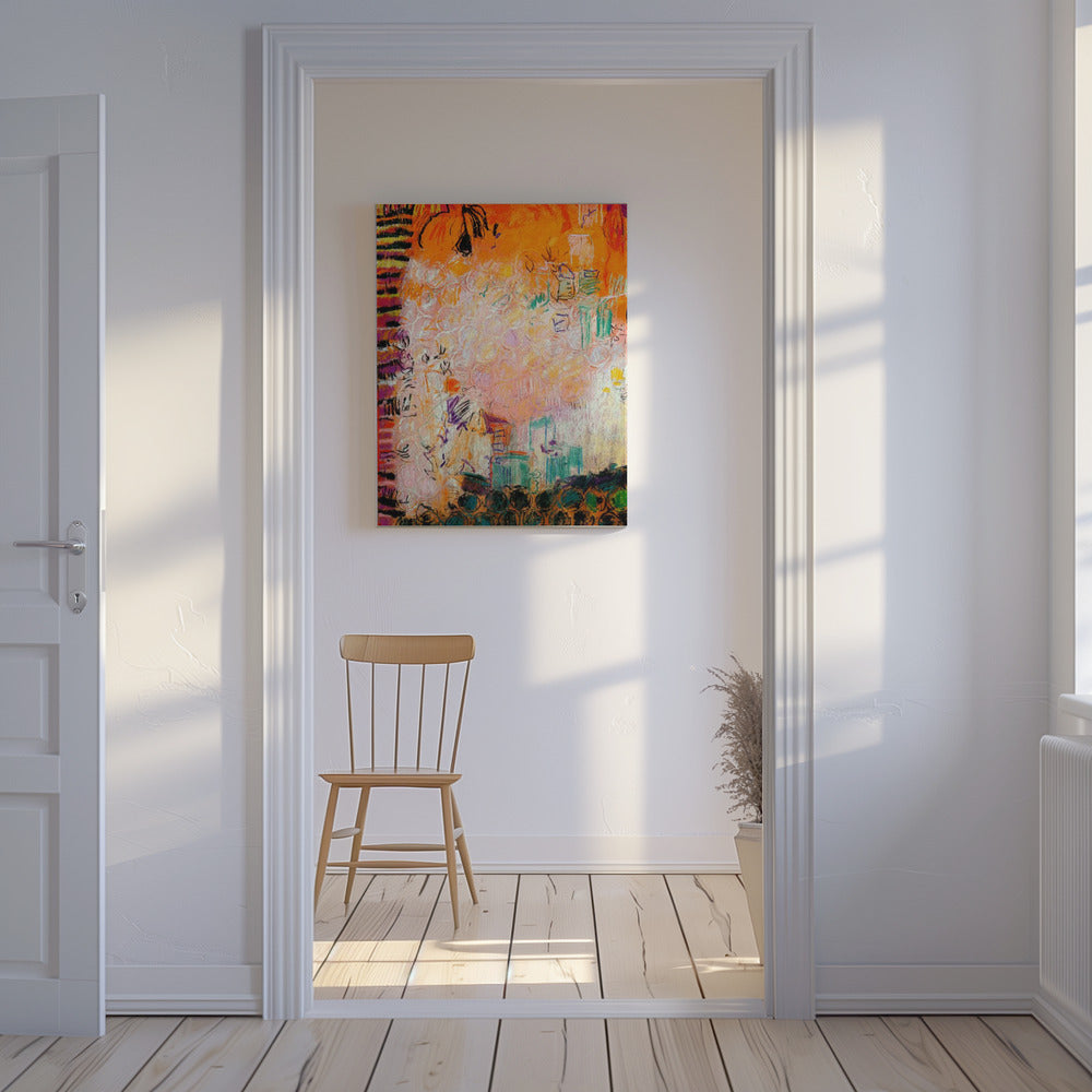 Lebendiger Wirbel | Leinwand