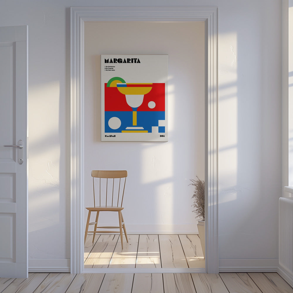 Margarita Bauhaus Cocktail | Leinwand
