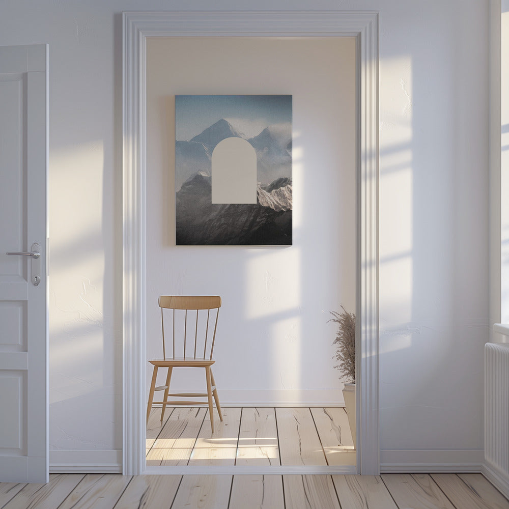 Durch das Portal blicken | Leinwand