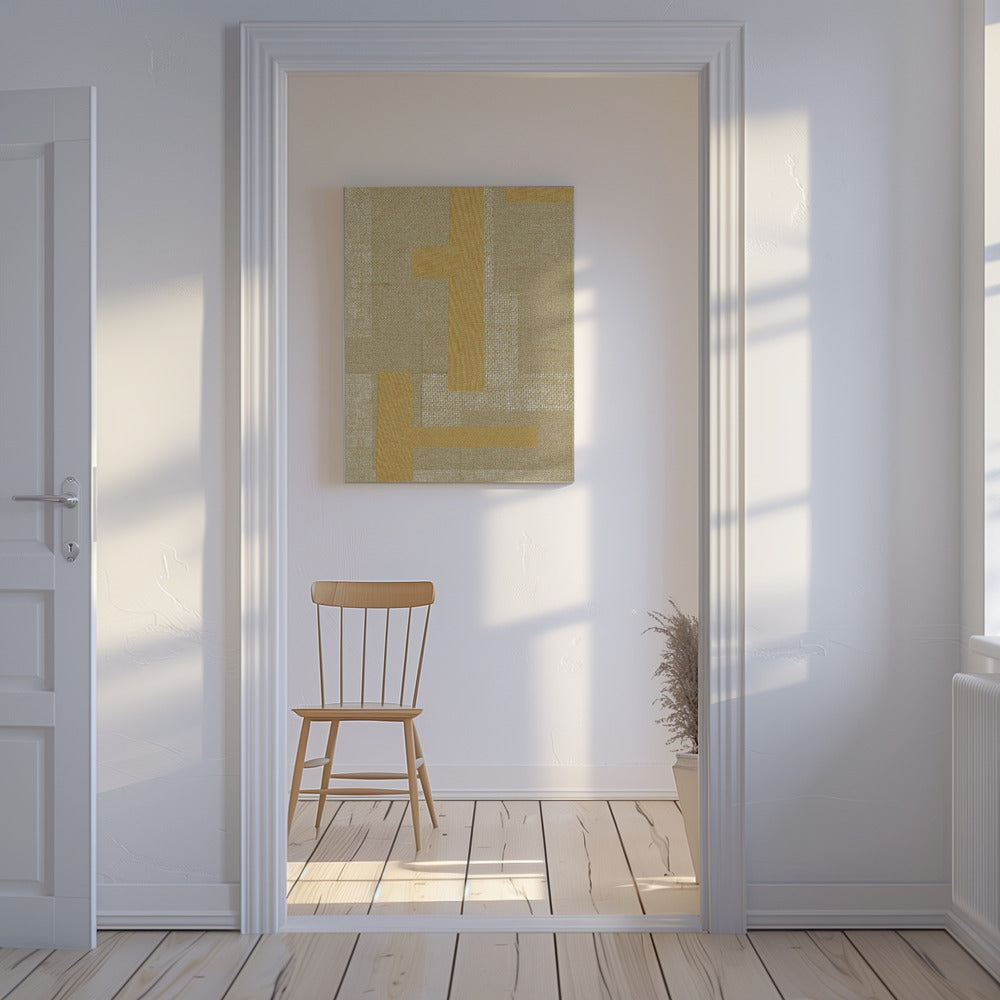 Strukturierte Harmonie | Leinwand