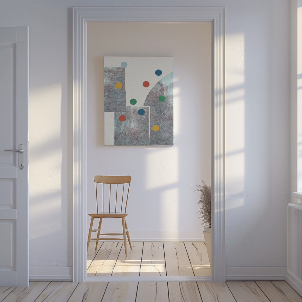 Geometrisches Spiel | Leinwand