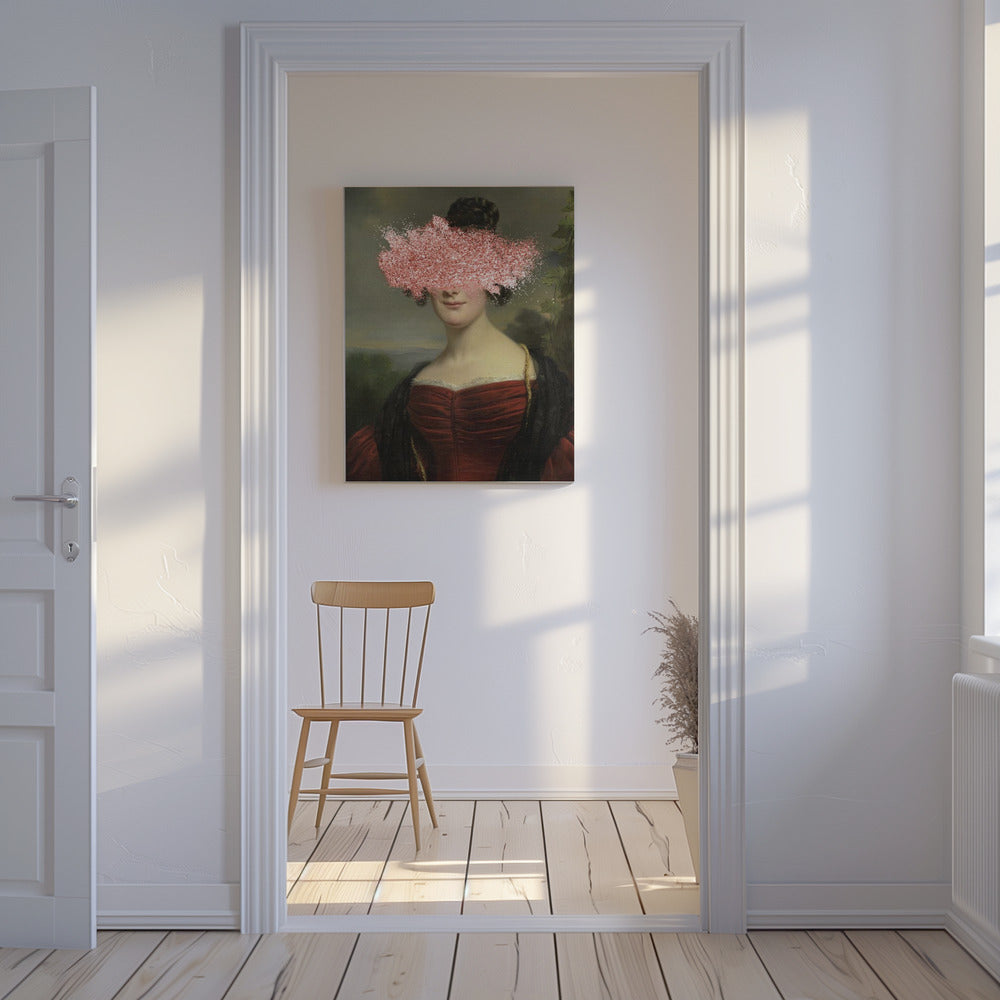 Renaissance Sparkle Splash - Veränderte Kunst | Leinwand