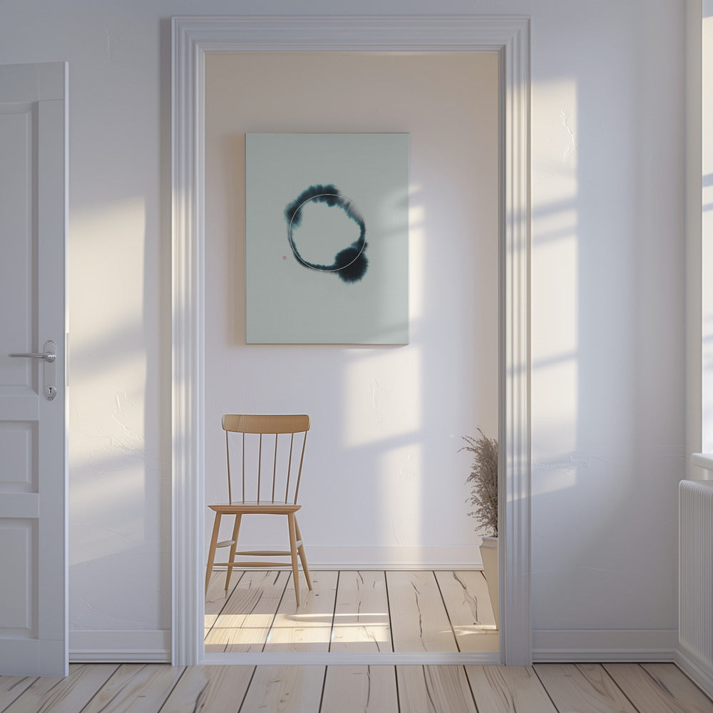 Kreis Nr. 2 | Blau | Leinwand