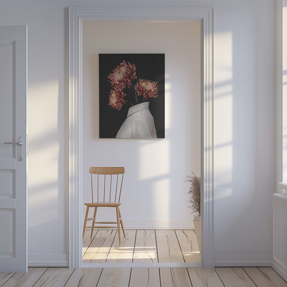 In Blüte (dunkel) | Leinwand