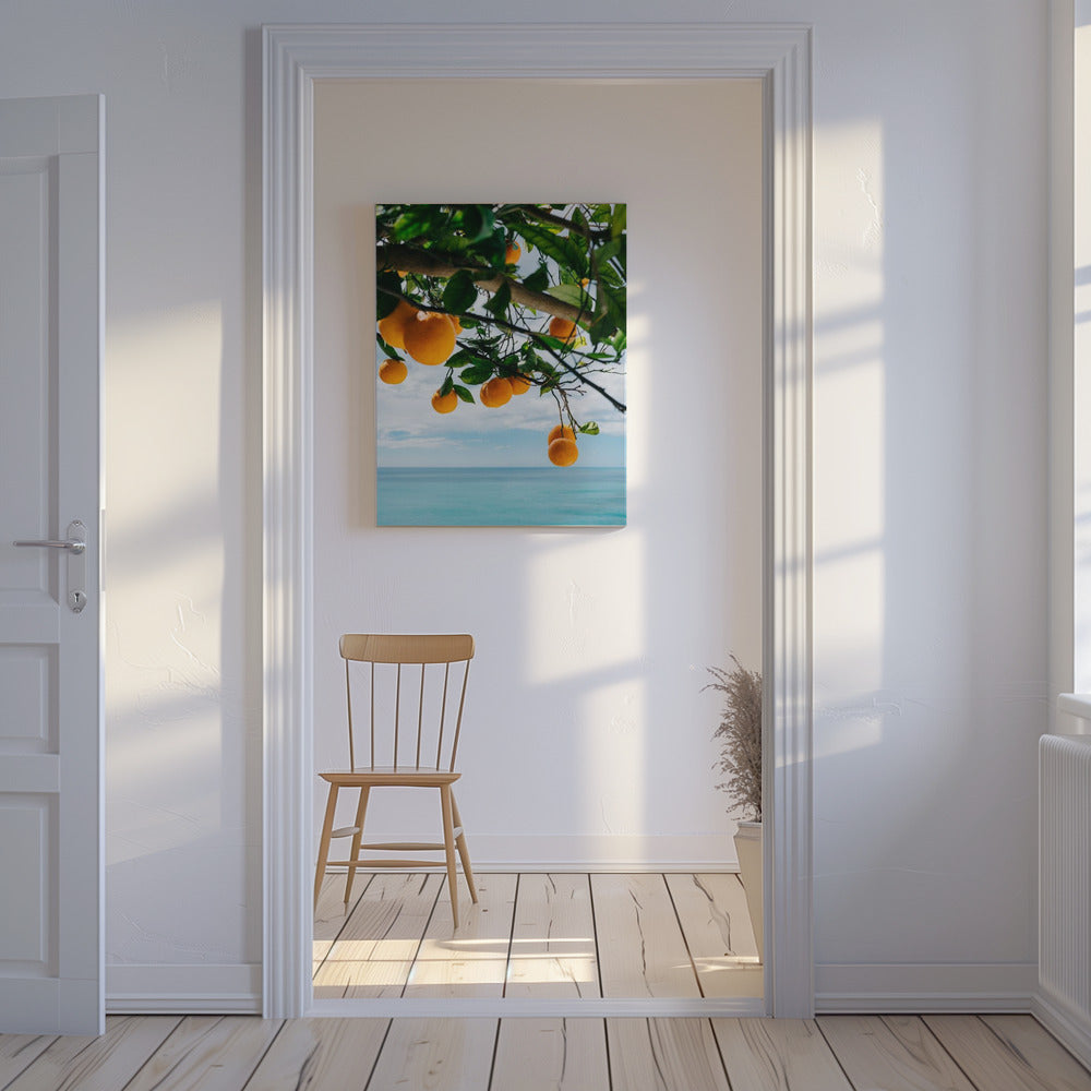 Orangen der Amalfiküste IV | Leinwand