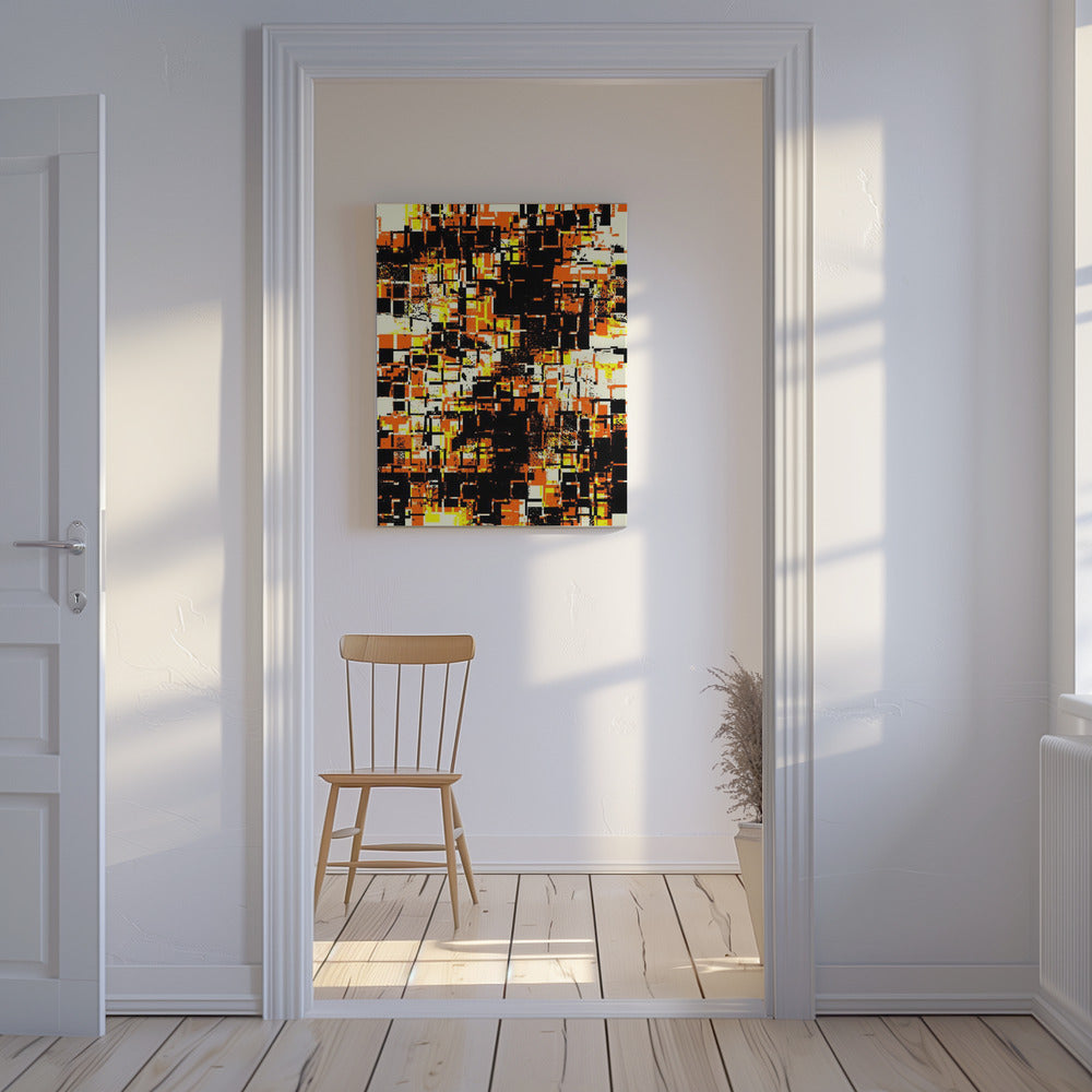 Colorful Geometric Blocks | Canvas