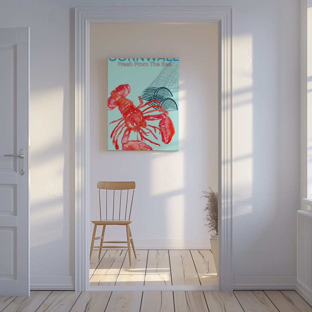 Cornwall Frisch vom Meer Poster | Leinwand