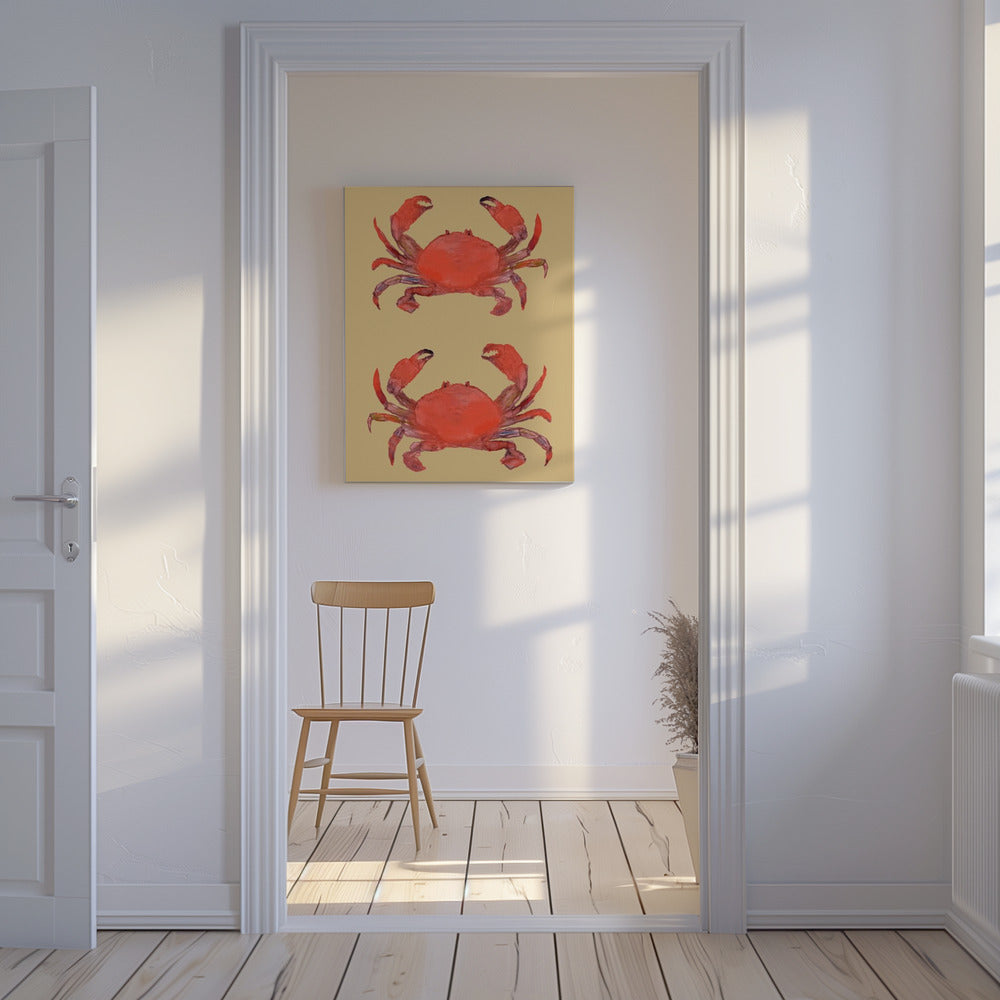 Krabbenposter 2 | Leinwand