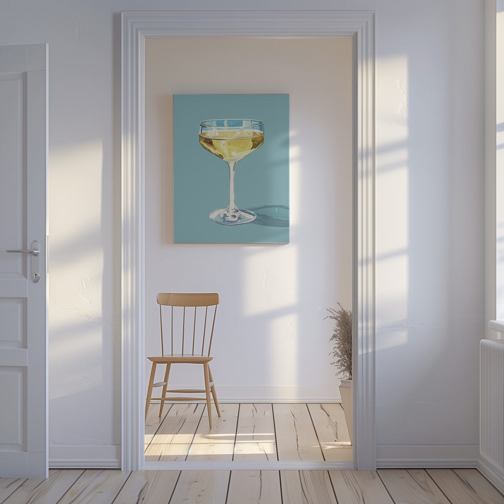 Champagner - Jolly and Dash | Leinwand