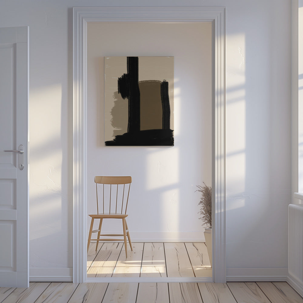 Schatten und Erde | Leinwand