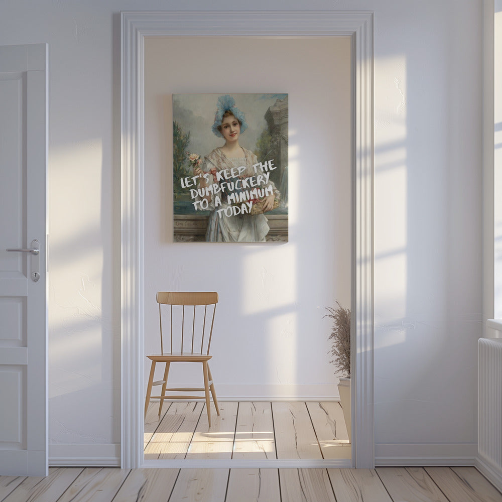 Witzige Eleganz | Leinwand