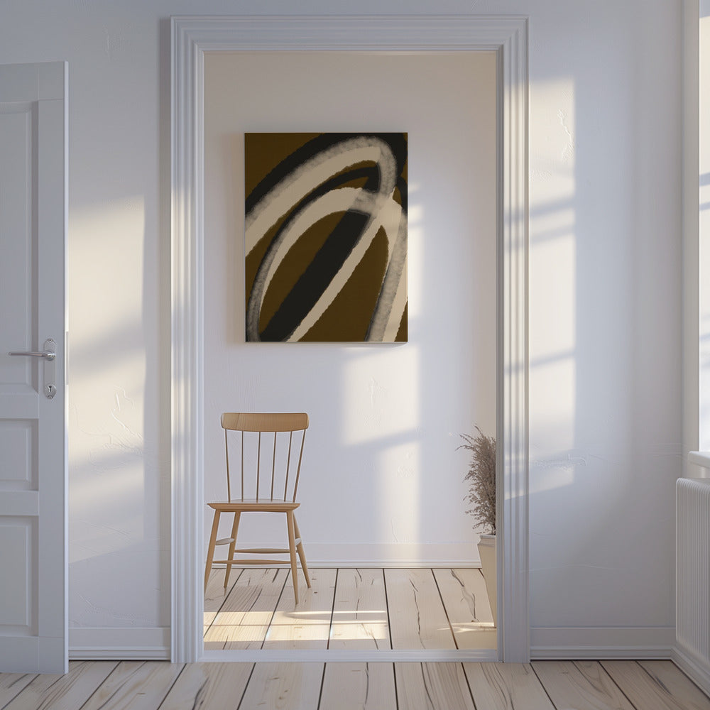 Wirbelnde Schatten | Leinwand