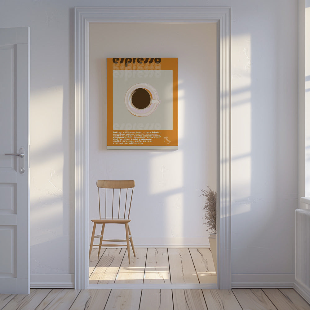 Espresso Poster | Leinwand