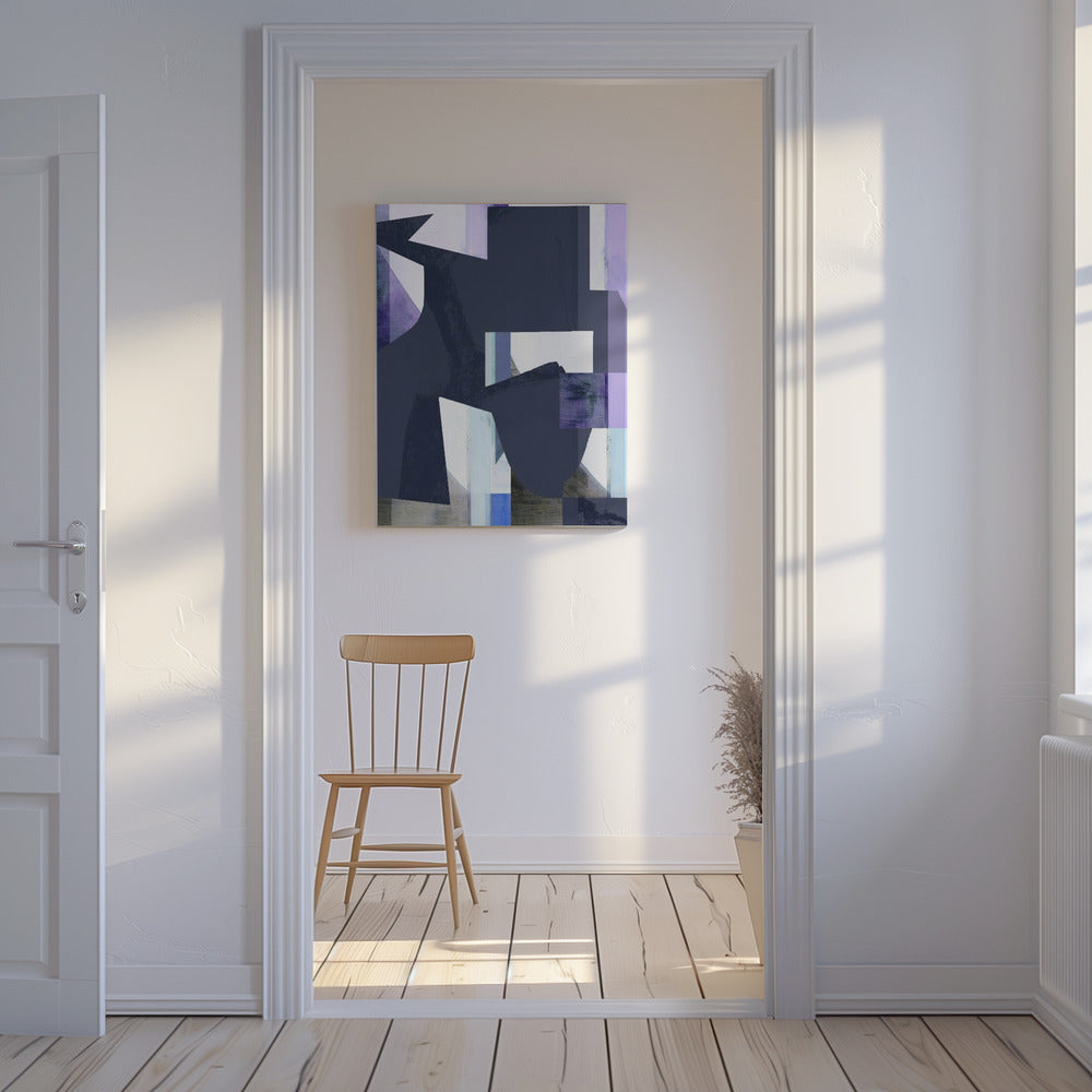Minimale organische Formen 2 | Leinwand