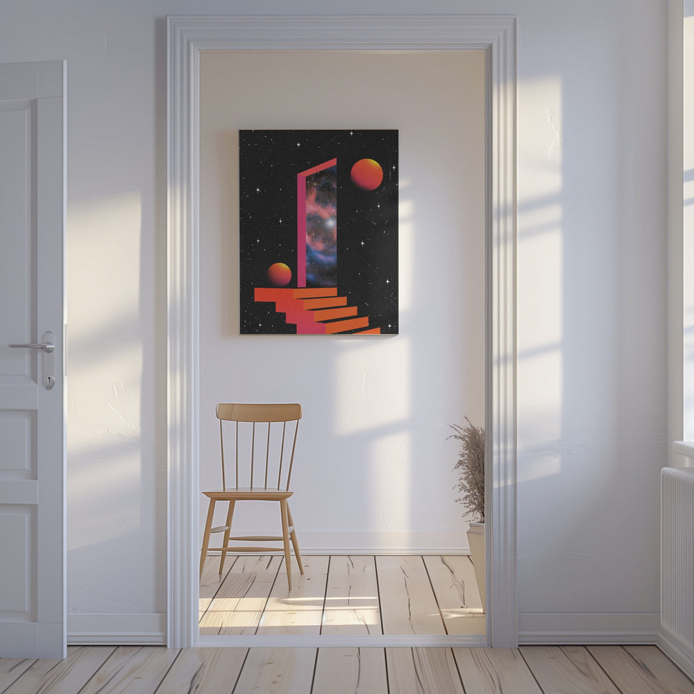 Weltraumportal | Leinwand