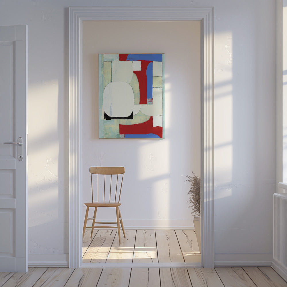 Bold Graphic Forms No3 | Canvas