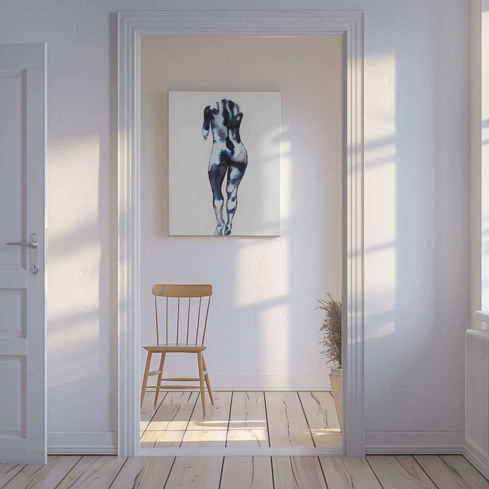 Figure Walking Away (headless) | Canvas