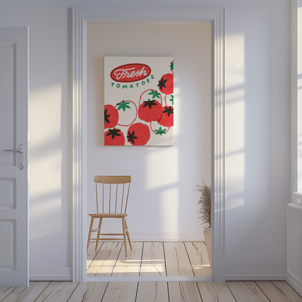 Frische Tomaten | Leinwand