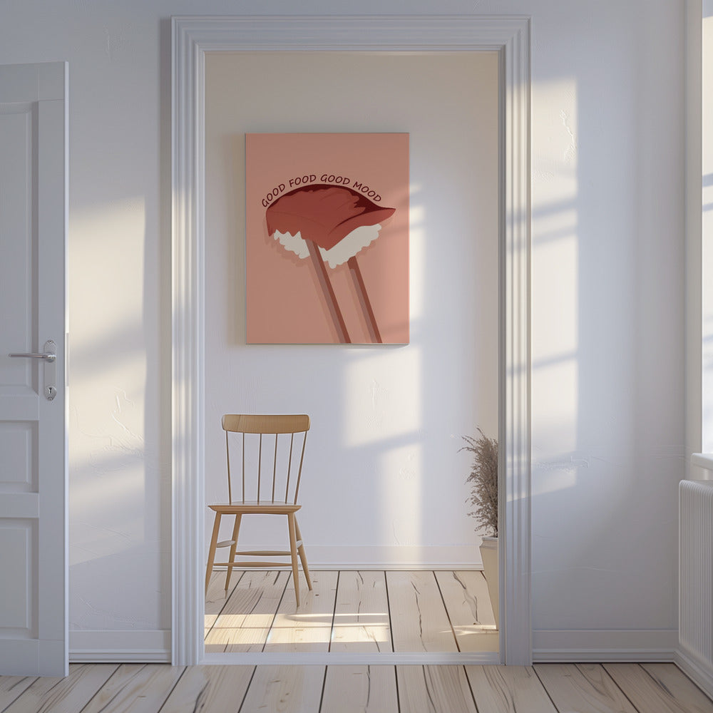 Essen ist wichtig | Leinwand