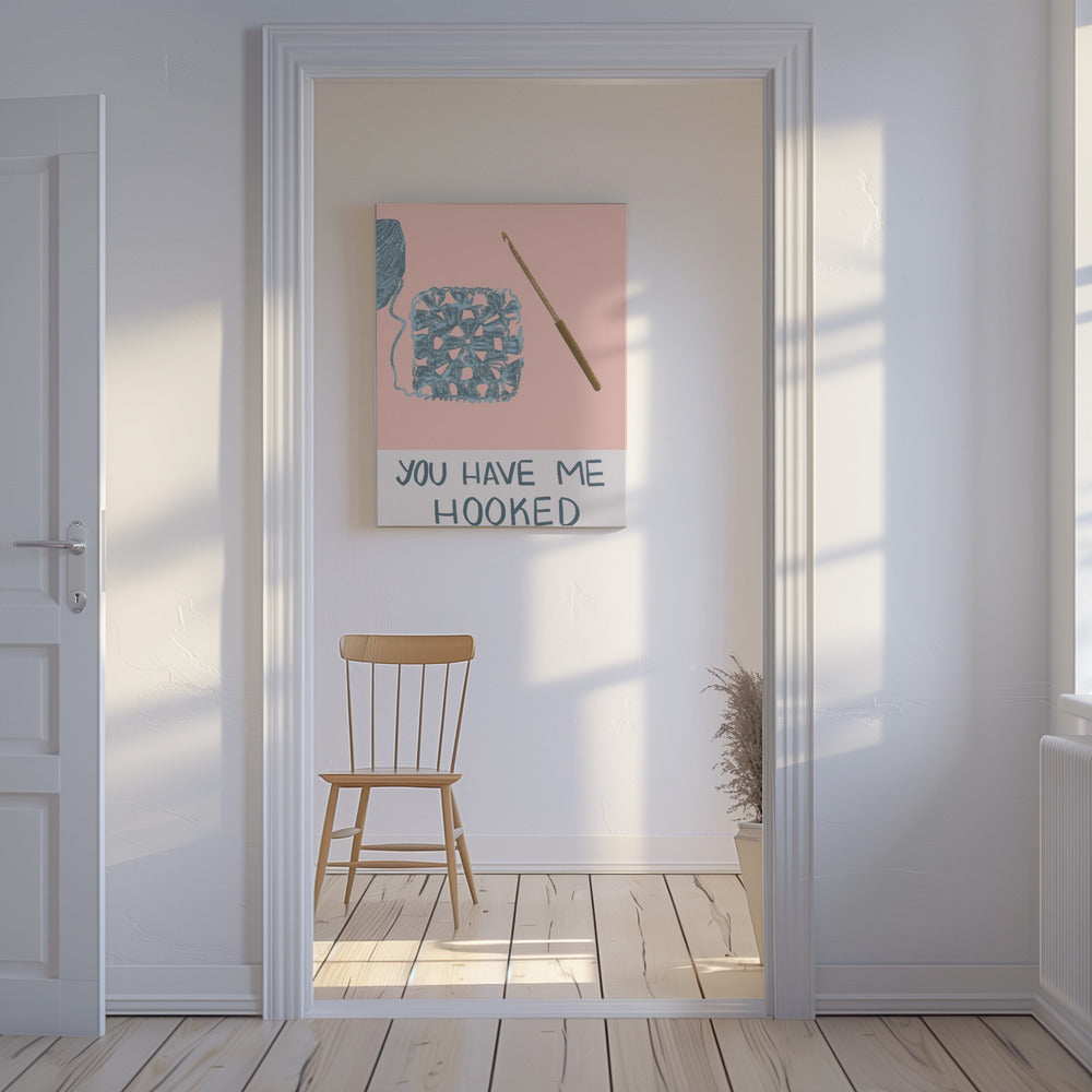 Häkelnadel | Leinwand